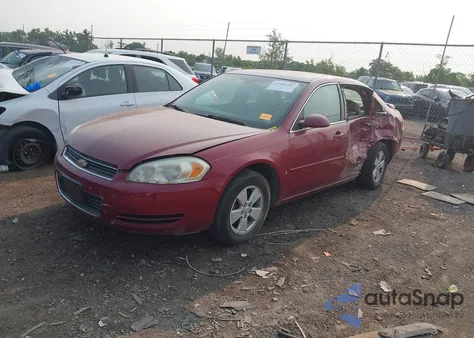 2008 Chevrolet Impala Lt from USA, damaged, VIN 2G1WT58K889256207